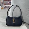 [Použitý] Ysl Le5A7 Značka Zlaté Logo Lakovaná Kůže Mini Ramenní Tote Taška - Velmi Dobrý #7RJ5AN