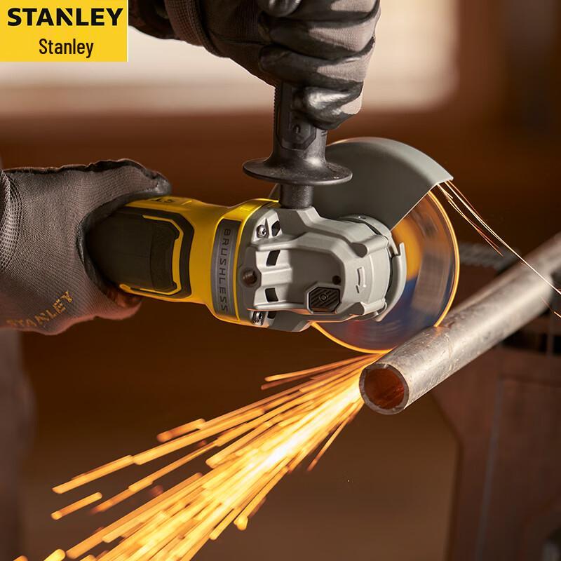 STANLEY 20V Cordless Brushless 125mm Angle Grinder CN plug (adapter included)