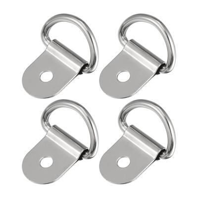 X AUTOHAUX D-Ring Zurranker D-Ring Anker Zurrringe für Anhänger LKW