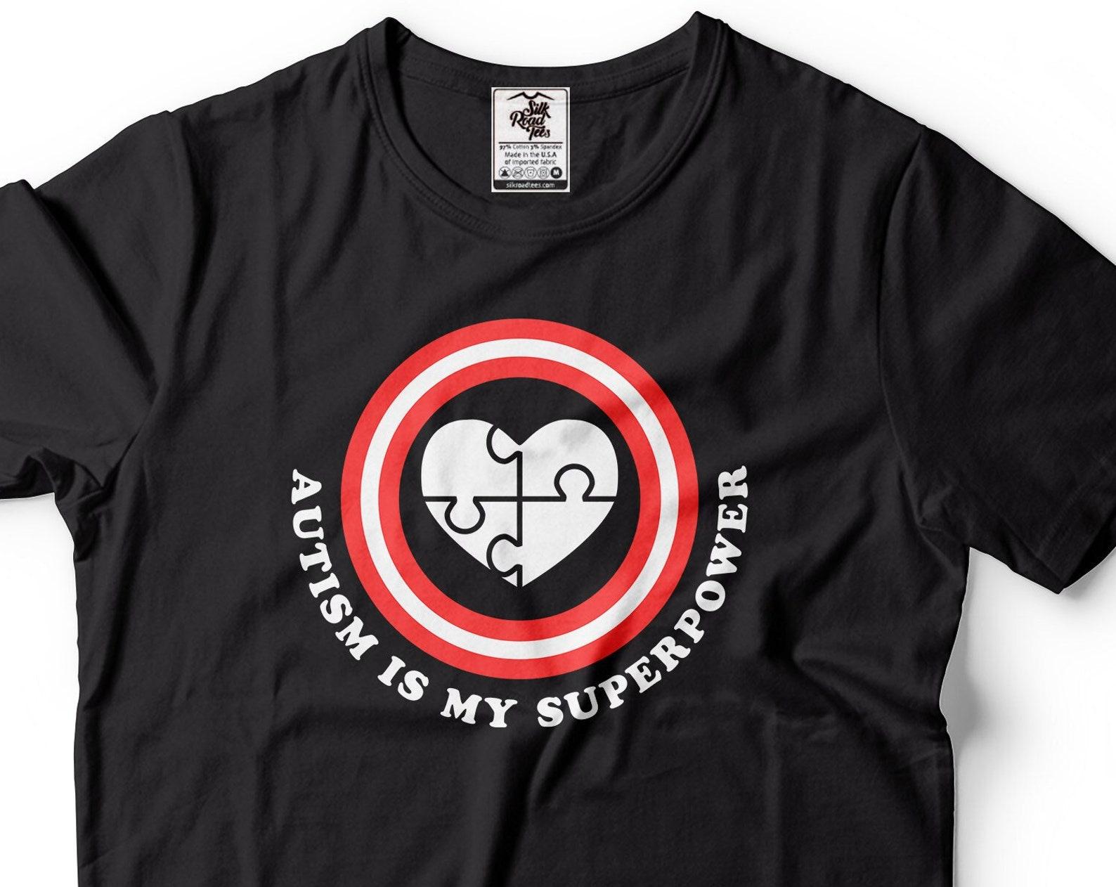 Autism Is My Superpower T-Shirt: Autism Awareness & Support 4XL