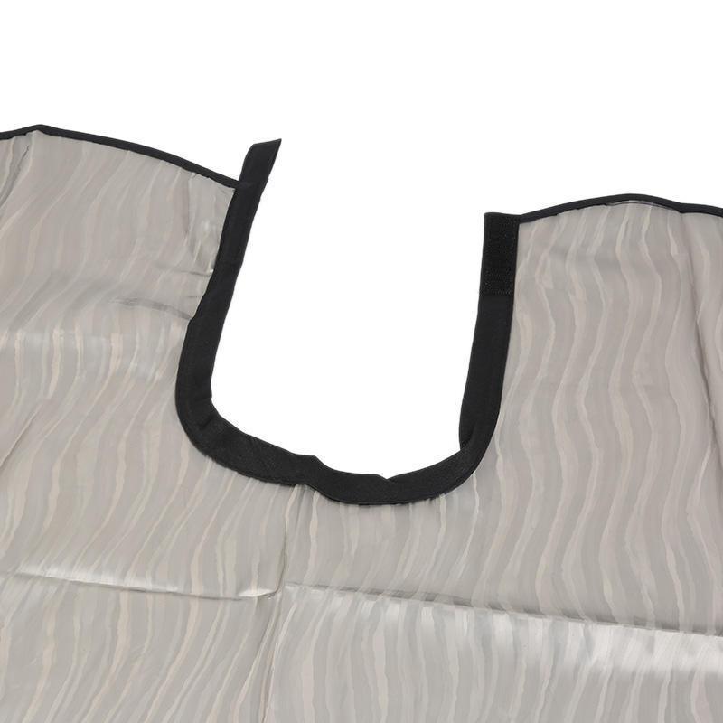 Hair Cutting Collar PVC Waterproof Colouring Cape Barber Cloth Hairdressing Hair Dye Gown Perm Baking Oil Cape Tool