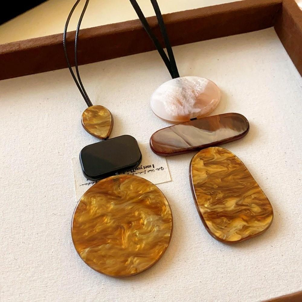 Bohemia Necklace for Women Pendant Sweater Chain Trendy Neck Chain  Clothing Accessories