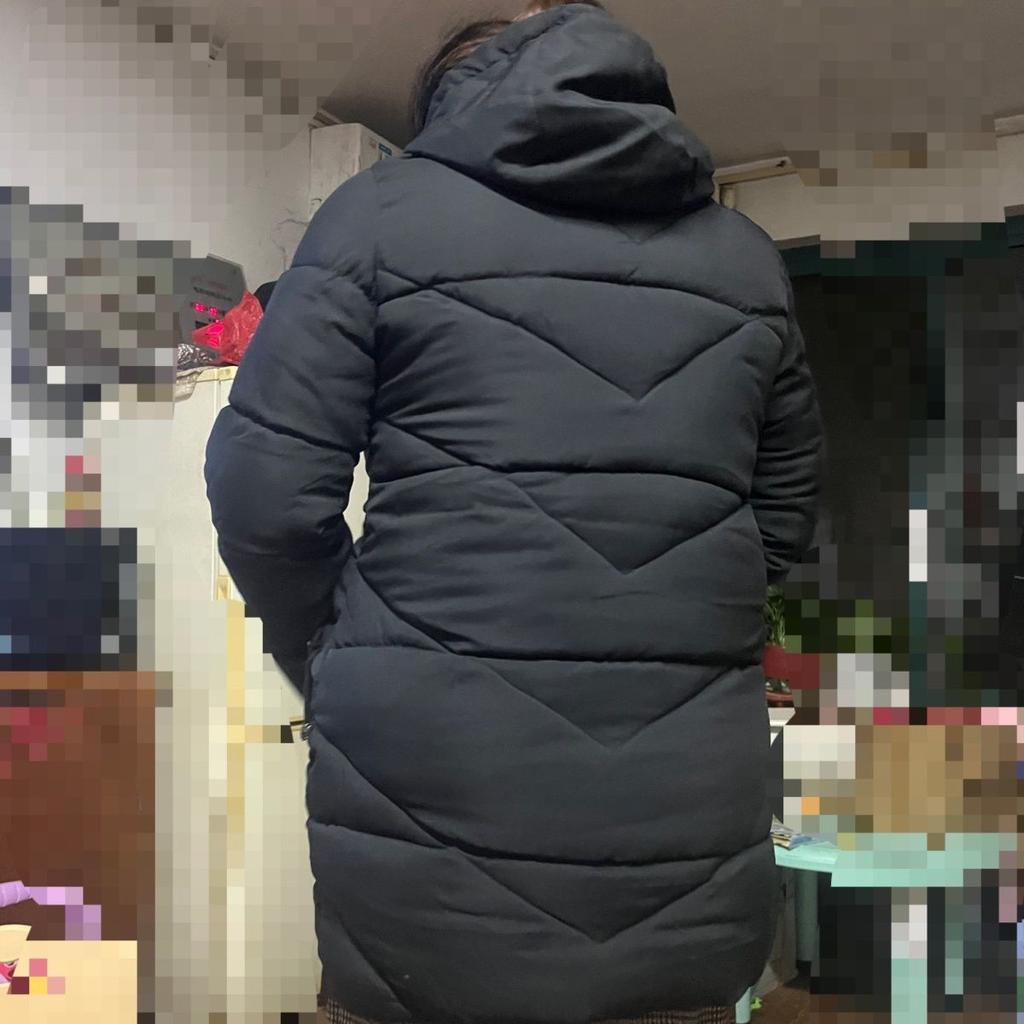 Winter Casual Hooded Jacket Parkas for Women Warm Letter Print Long Female Coat Zipper Outerwear