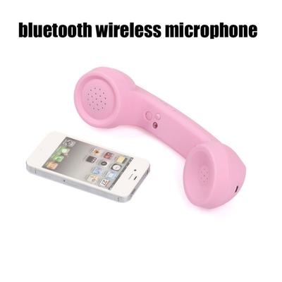 Receptor Retro inalámbrico compatible con Bluetooth, auricular de teléfono antiradiación, micrófono externo