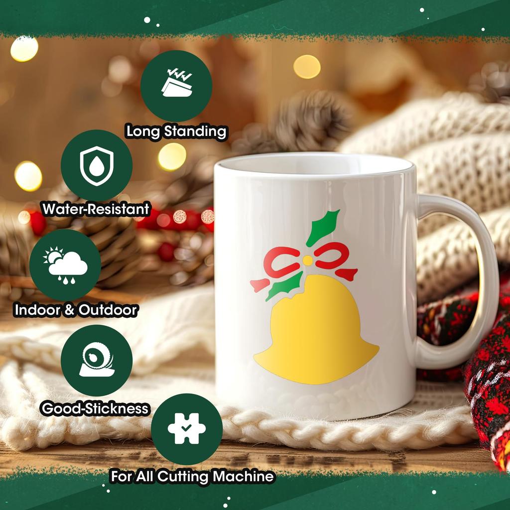 JAVIGA Glossy Red Cutting Approximately 30cm x Waterproof and for Fan Compatible with All Cutting Indoor and Outdoor Use Sheet, 180cm, Weatherproof,