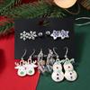 Gifts Female ELK Bell Stud Earrings for Women Fashion Jewelry Christmas Earring Set Dangle Earrings