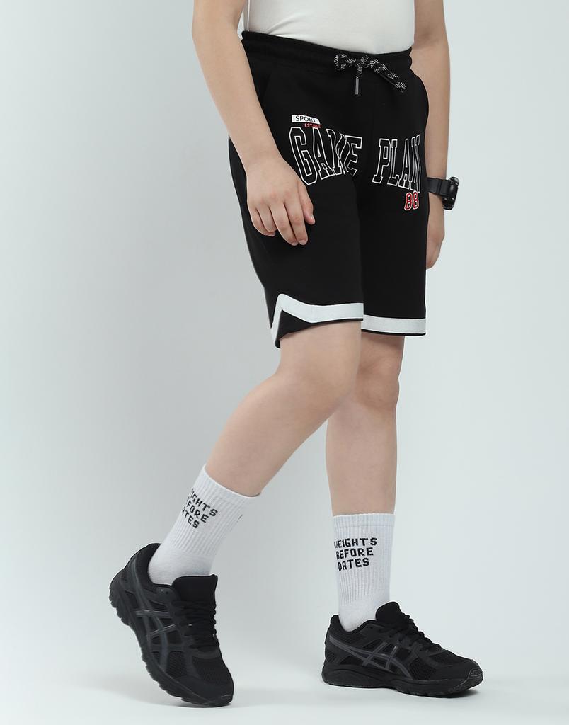 MONTE CARLO Bermuda cu imprimeu pentru băieți, croială regulată