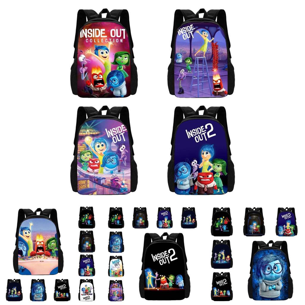 Adorable Cartoon Backpack For Kids Spacious Oxford Cloth School Bag For Grades 1-4