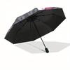1pc Hello Kitty Floral Design Umbrella with Plastic Handle,Suitable for All Seasons Home Travel Outdoor UmbrellaSanlio576