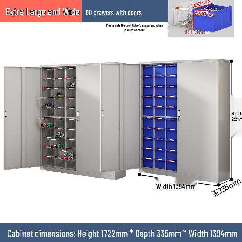Heavy Duty Parts & Tool Organizer Drawer Cabinet for Screws, Components, Hardware & Cutlery Storage