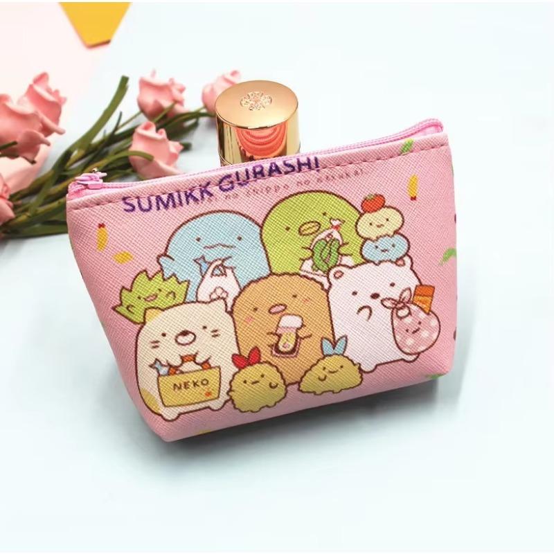 Kids Cute Creative PU Coin Purse Earphones Key Storage Bag Children's Coin Pouch Mini Wallet Cute Purse Cute Wallet