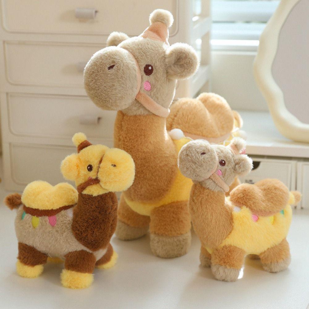 Camel Simulated Camel Plush Toy Plush Cartoon Camel Shaped Doll Home Party Decor