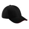 Beechfield Cappellino da Baseball in Cotone Athleisure Unisex per Adulti