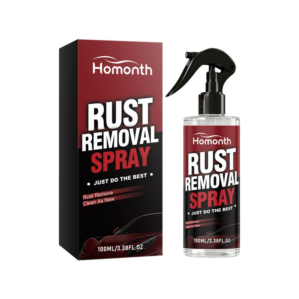 Rostentferner Spray 100ML, Rostumwandler für Karosserie, Schnell wirkender Lackoberflächenreiniger, Entfernt Oxidation & Stellt Glanz für Metallteile am Auto wieder her
