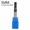 Solid Carbide Milling Cutter for Steel Stainless Steel and Copper Materials