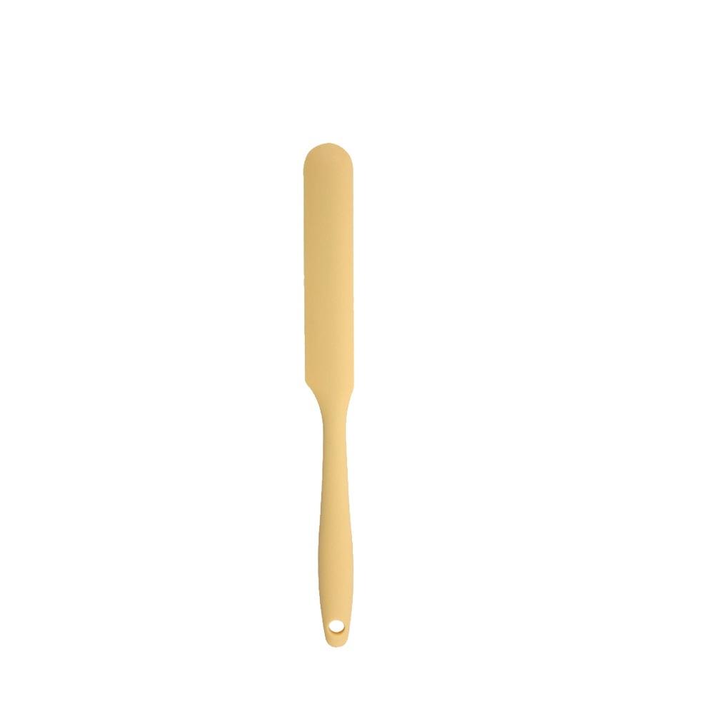 1/4pack Silicone Jar Spatula Long Handle Sourdough Scraper Butter Spatula Multi-functional Household Spare Blade Baking Tools