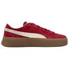 Puma Smash Platform Comfortable Versatile Breathable Low-Top Sneakers Women sneakers Red 366488-19