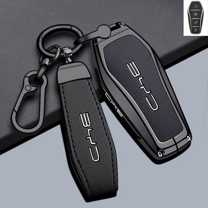 Applicable To BYD Key Set BYD Seagull E9 Dolphin Seal E7 Qin Song Yuan Tang Han L Sea Lion Car Bag Buckle Case