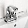 Nasid XJS Series Hot & Cold Double-Hole Basin Faucet