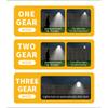 Solar Emergency Light Multifunctional Clamp Type Tent Light Portable Infrared Induction Automatic Sensing for Camping Picnicking
