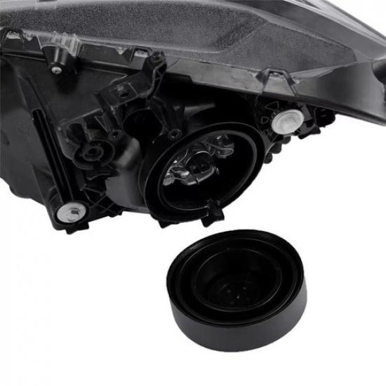 2PCS Headlight Cover Rubber Car Headlight Dust Cover For 2.5" 2.75" 3.5" 4"