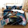 3D Print Hakos Baelz Anime Bedding Set Bedroom Soft Modern Bedspreads Comefortable Kids Duvet Cover Quilt Cover And Pillowcase