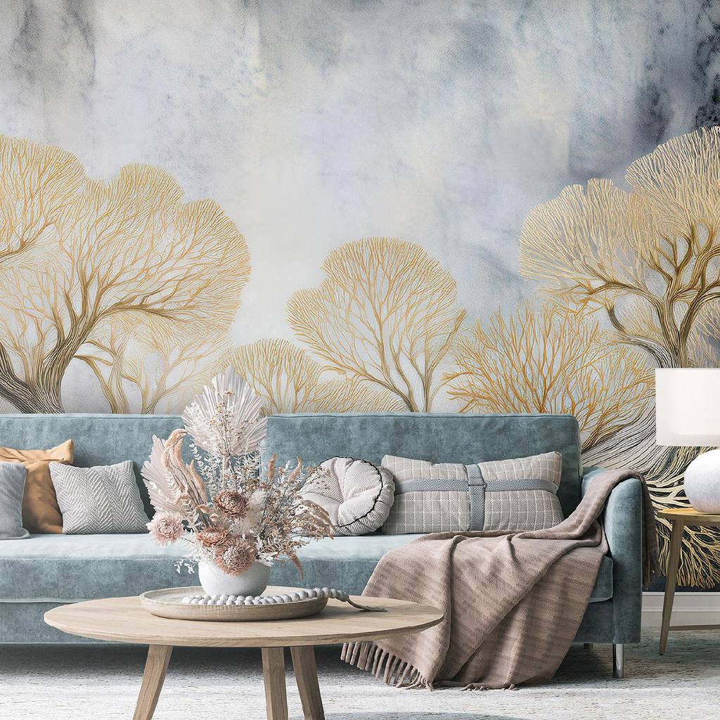 Wallpaper Trees plants abstraction