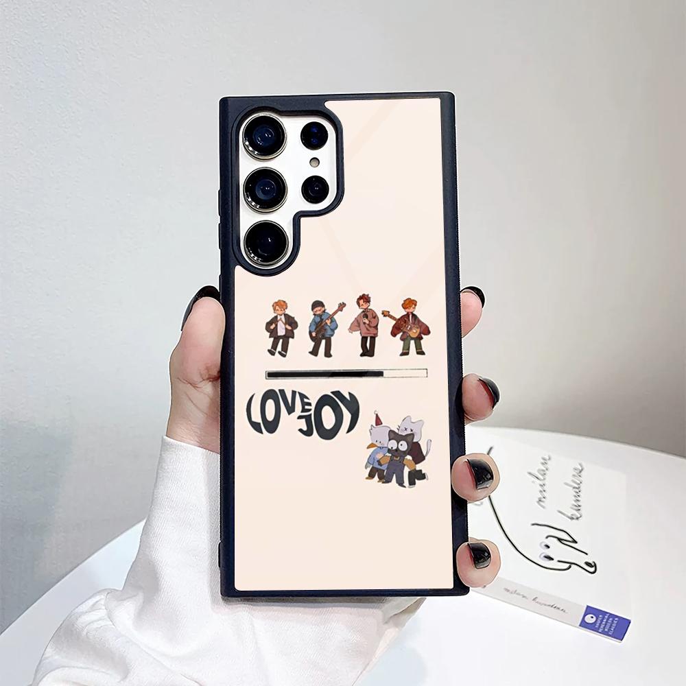 Lovejoy-Band Phone Case For Samsung Galaxy S26 S25 S24 S23 S22 S21 S20 FE Edge Pro Plus Ultra PC+TPU Cover