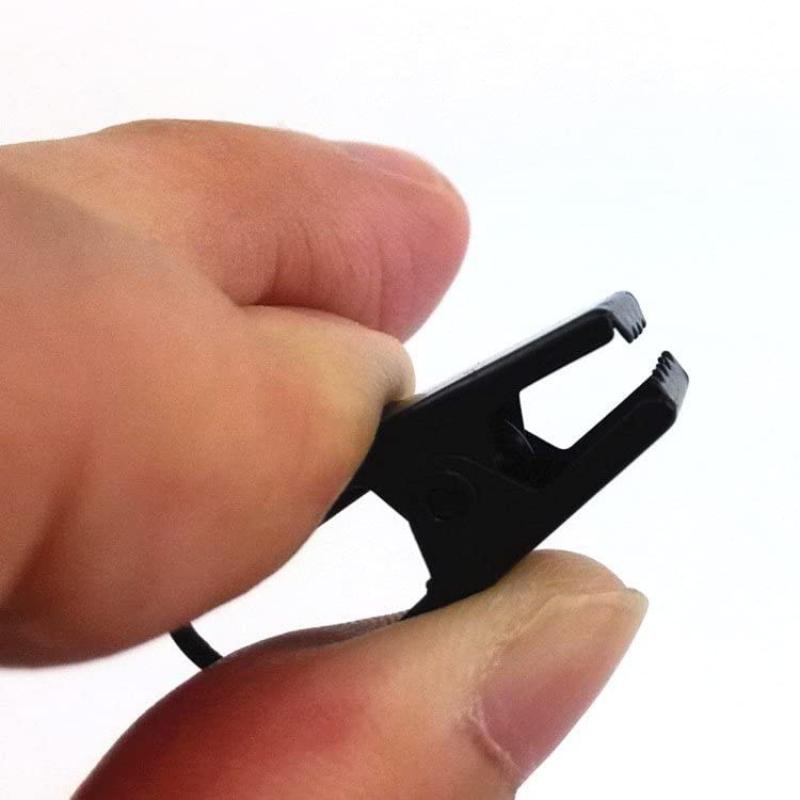 50 szt./zestaw Czarne Srebrne Metalowe Haczyki Klipsy Wiszące Klipsy do Zasłon Wieszak