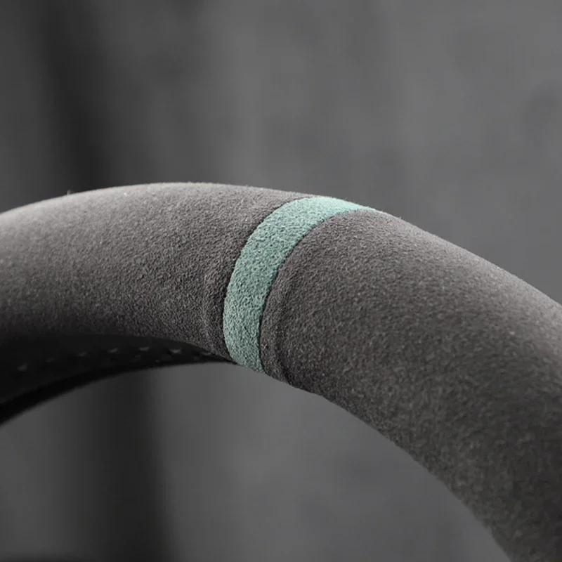 Suede Car Steering Wheel Cover for NETA U 2019 2020 2026 2026 2026 2026 2026 Anti Slip Decoration Handle Wrap Steering-Wheel