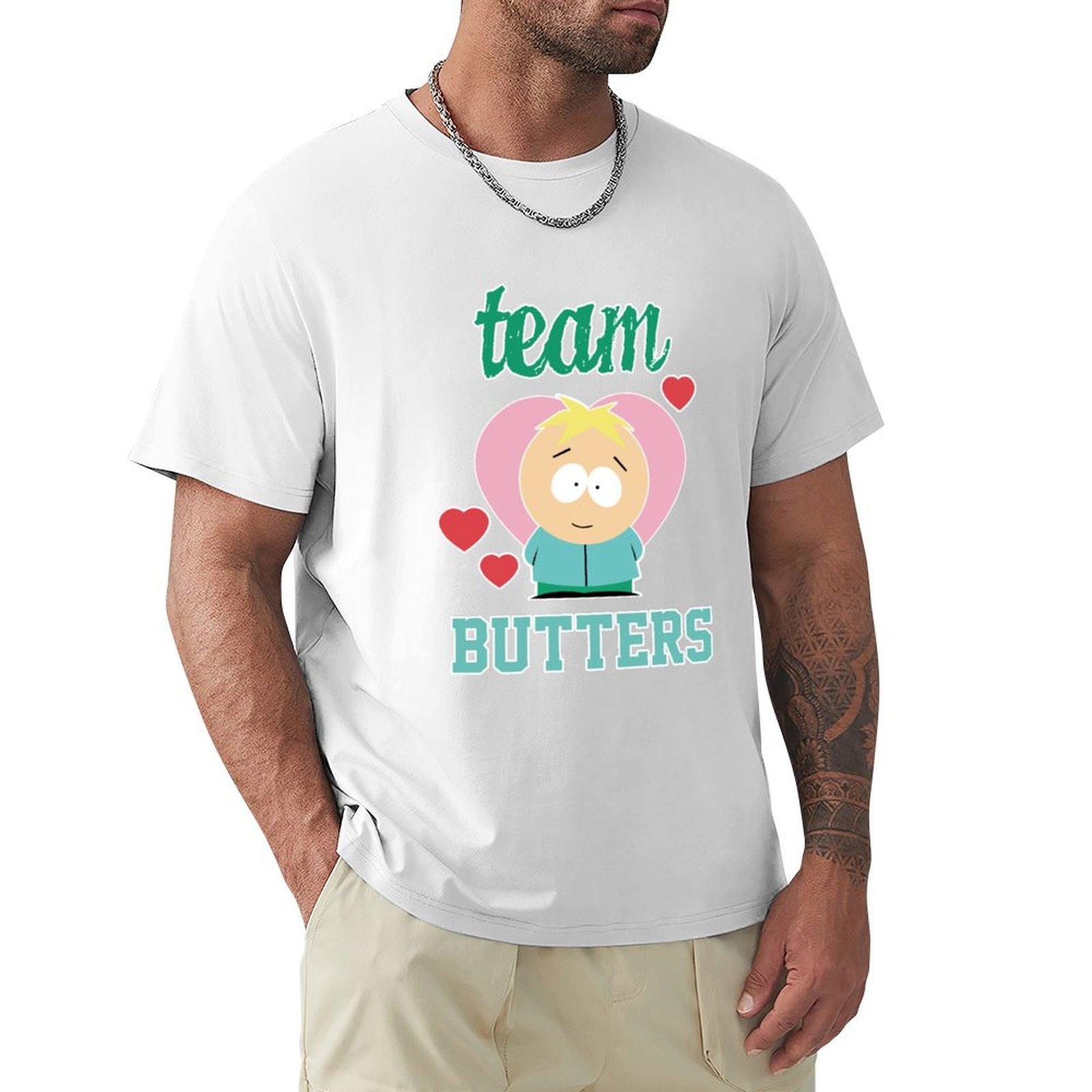 SOUTH PARK TEAM BUTTERS UNISEX TShirt graphic shirts anime stuff t shirts for men S