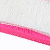 Meetee 2/3/5M 20cm Coloured Fringe Tassel Clothing Curtain Lace Trim Webbing Ribbons for Sewing Latin Dress Fabric Accessories