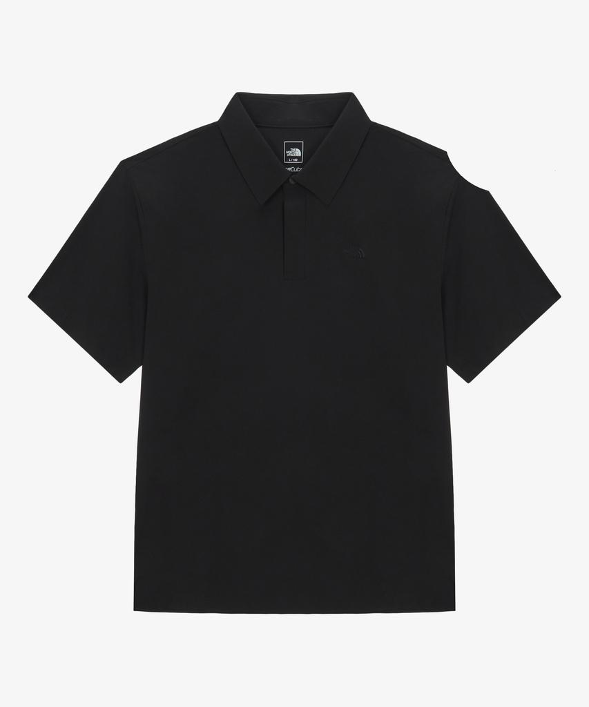 Noseupeiseu Nt7Ps20A Men'S Ice Cube Short Sleeve Polo Black