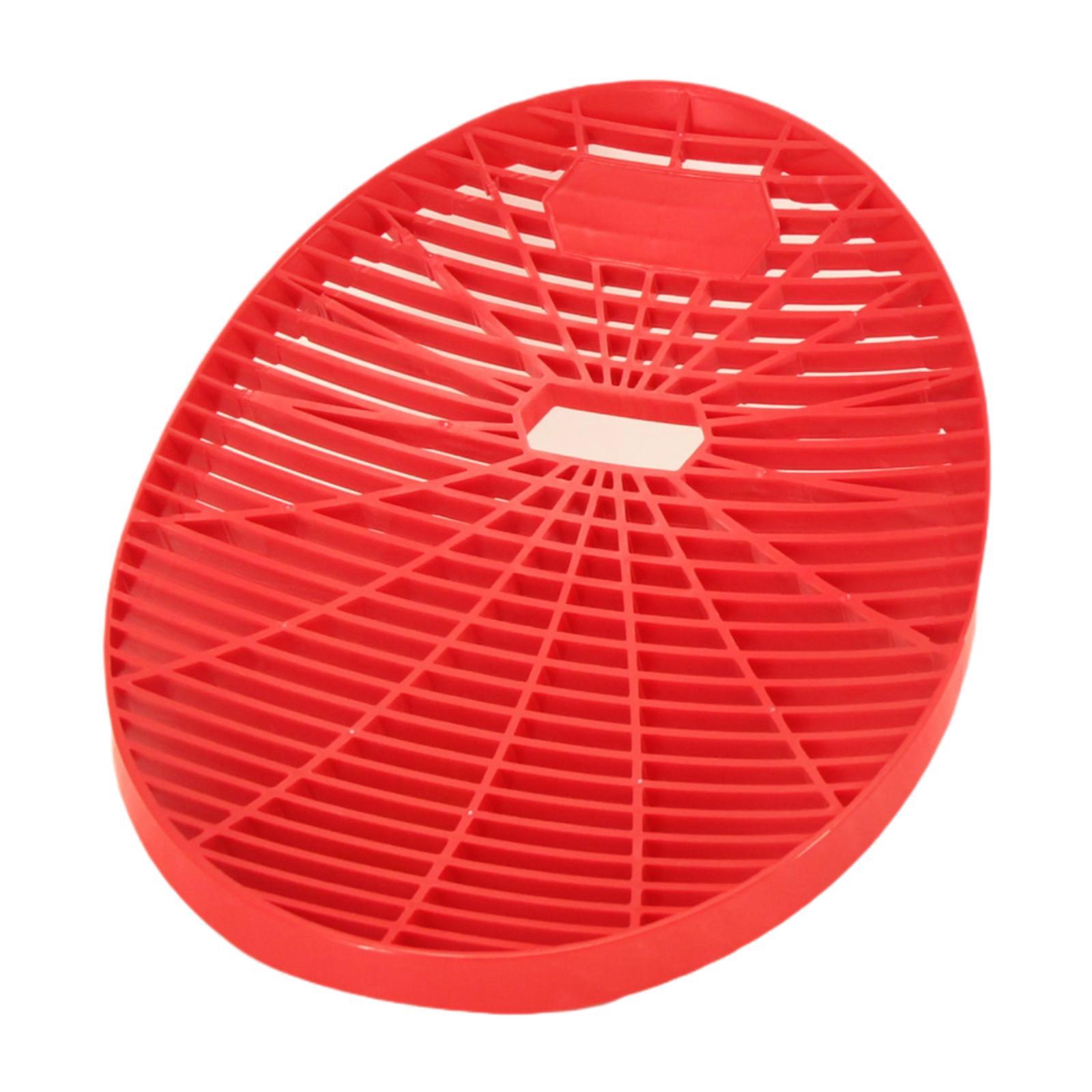Car Wash Grit Remove Tool Durable Plastic Washboard Insert Filter for Car Wash Kit and Car Safety Accessories Use красный