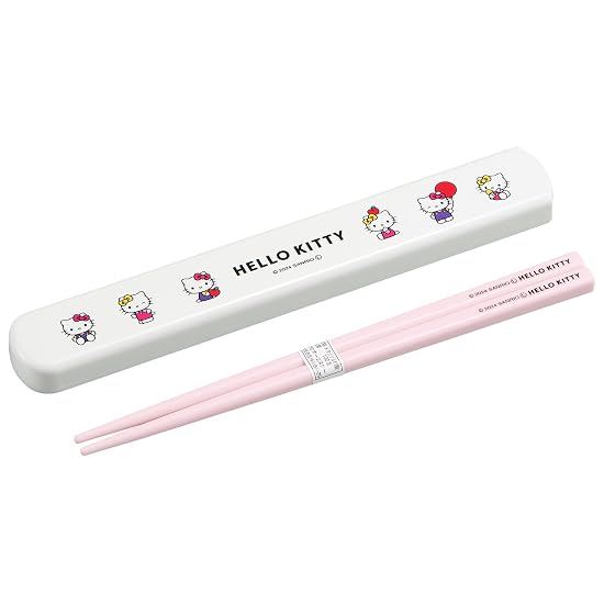 OSK Hello Kitty HS-16 Slide-Type Chopstick Case Set B0DQXYG236