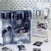 Y2K Denim Checkered A5 Photo Album - 4 Pocket Pages for For Kpop Idol Photocards, Polaroids & Instax Photo Storage