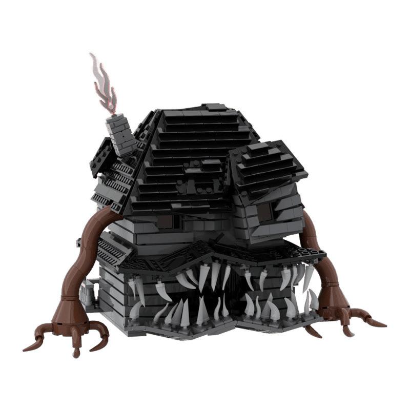 

1025 ШТ. Будівельні блоки Будинок Монстра MOC Цеглинки Модель Будівництва Будинок з привидами Хелловінські Іграшки Для Хлопчиків Дівчаток No box