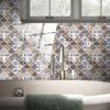 10Pcs 15*15cm Tile Stickers Waterproof Art Wall Decal  Living Room Wall Sofa Background