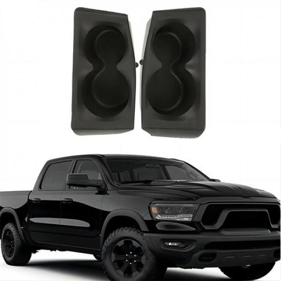 Car Cup Holder Left & Right Door For RAM 1500 19-21 5YK46TX7AC 5YK47TX7AC Black