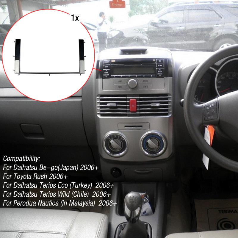 Toyota Rush/Daihatsu Be-Go/Terios 2DIN Audio Mod Frame