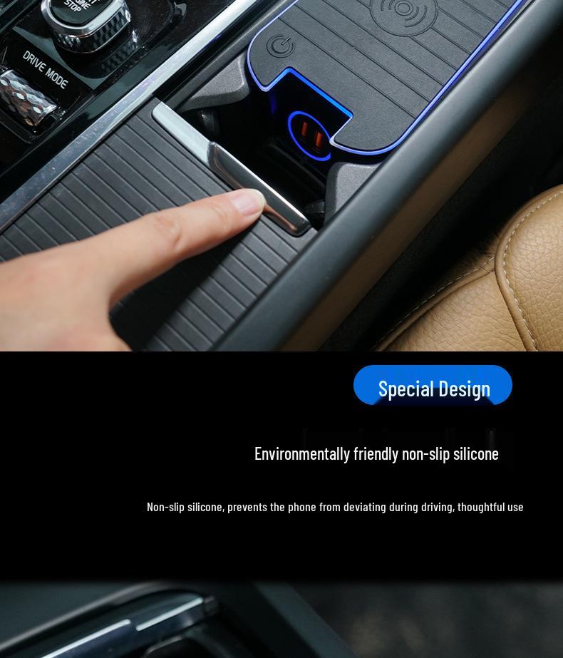 Wireless Fast Charger for Volvo XC60/XC90/S90/V60/V90/S60