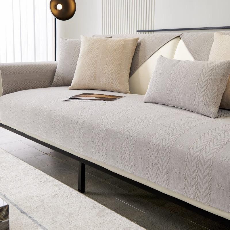 Chenille Sofa Cushion Four Seasons Universal Non-Slip Affordable Luxury Style Modern High-End Simple Cover Towel Sofa Cover