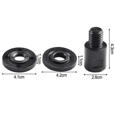 3pcs Grinder Adapter Converter Cutting Disc Platen Set