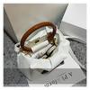 Wolkenplissierte Kunstleder-Schultertasche für Damen im Vintage-Stil, Crossbody, quadratische Geldbörse