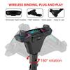 Car Bluetooth Charger FM Transmitter Mp3 Player Auto Wireless Handsfree Dual USB Charger LED Screen Bluetooth 5.0 Car 2027
