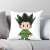 Hunter X Hunter Gon Freecss Square Pillowcase Polyester Linen Velvet Printed Zip Decorative Throw Pillow Case Home Cushion