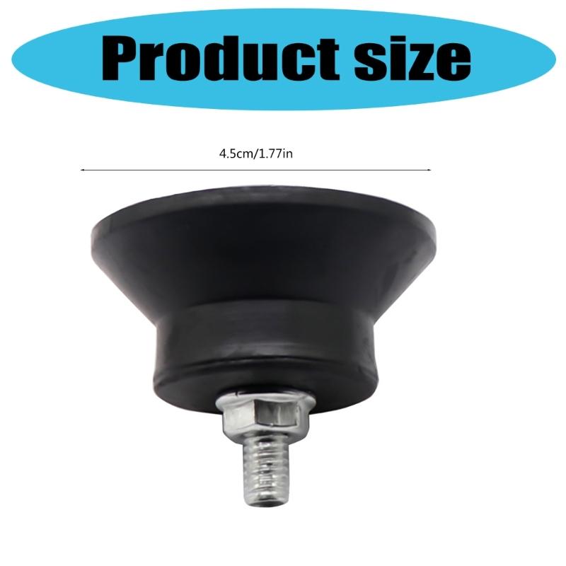 4Pcs Nonslip Rubber Shock Pad Cushion Air Compressor Rubber Foot Pad AntiVibration Rubber Landing Mat Easy to Install