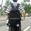 Schulrucksack neuer Ins-Stil einfacher Rucksack für Paare männliche und weibliche Schüler Rucksack mit großer Kapazität männlich und koreanische Version Trend lässiger Rucksack