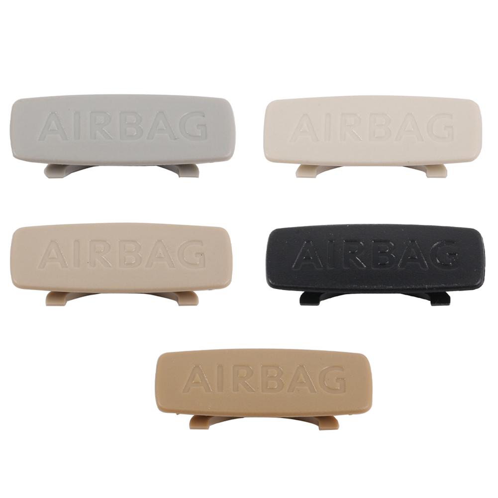1/2Pcs Car A B C Pillar Airbag Emblem Cap 1K8853437 For A5 A6 MK5 5 6 7 GTI Passat B6 B7 CC Polo Decoration