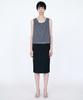 Meibeoyu Atly Check Blouse _ Black